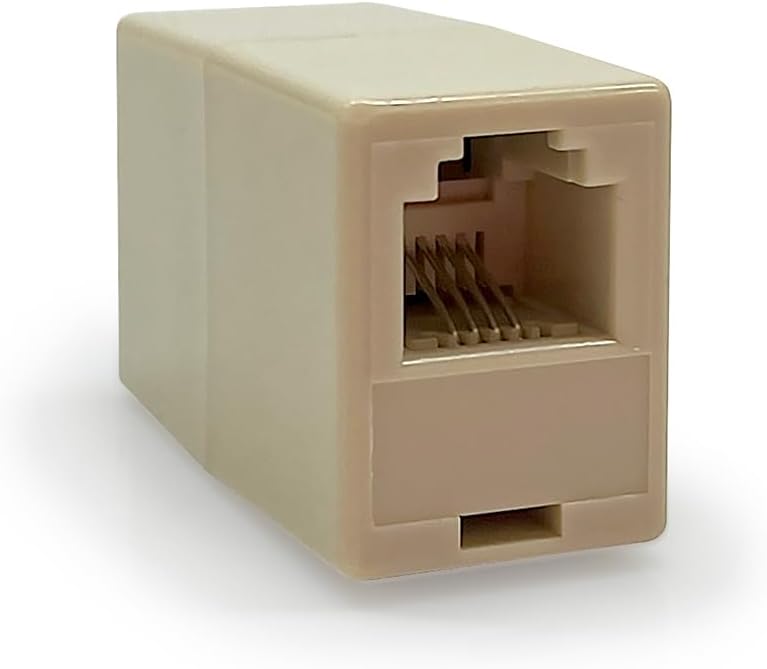 39325 Rj11 Buchse/buchse Telefonkupplung 2-port 6p4c Adapter Verlängerungskabel Adsl-telefon