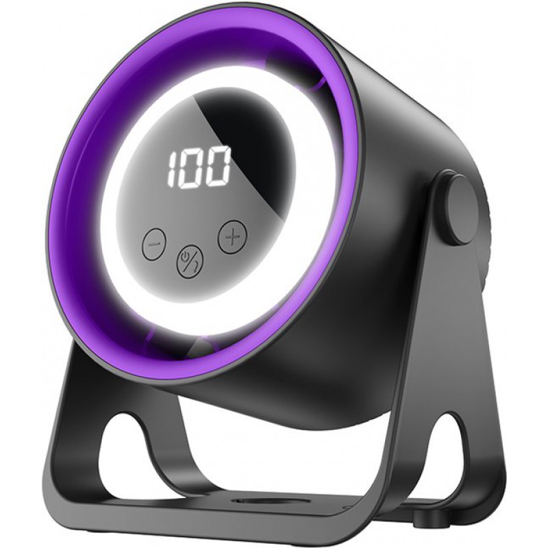 Neuer Tischventilator – K6 Technology Ventilator – Campingventilator – Tragbarer Ventilator – Batteriebetrieben – Touch-steuerung – Ultraleiser Mini-ventilator – Mit Led-licht – Hohe Qualität