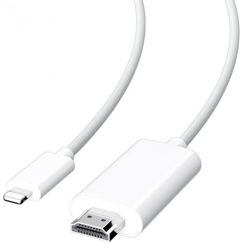 Kompatibel Mit Hdmi-kabeln, Apple Lightning-auf-hdtv-adaptern Und Av-konverterkabeln, 2 Meter