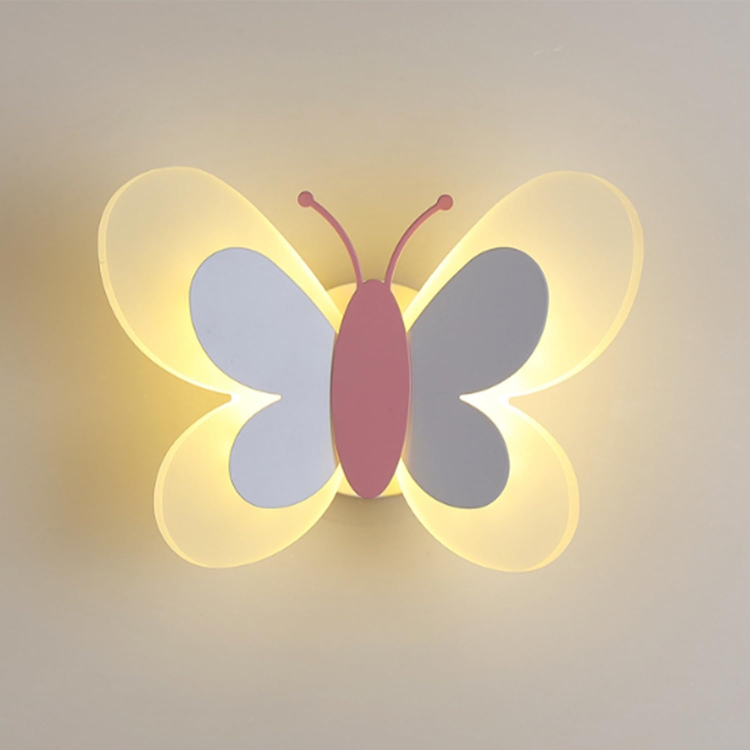 Wandleuchte, Led-wandleuchte, 16 W, Wandleuchte, Kreativ, Papillon, Moderne Wandleuchte, Acryl-wandleuchte, Wandleuchte, Wandleuchte Für Kinderzimmer, Couloir, Escalier