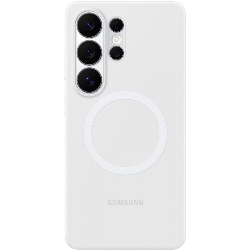 Schutzhülle Für Galaxy S26 Ultra – Magnetische Silikonhülle – Weiß