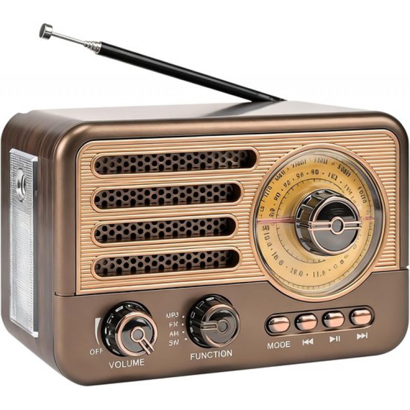 Retro-radio Mit Bluetooth, Am/fm/sw-kofferradio Mit Bluetooth 5.3, Küchenradio, Kompakt, Usb/tf/aux-kompatibel, Radioempfang, Teleskopantenne, Ideal Für Büro, Zuhause Und…