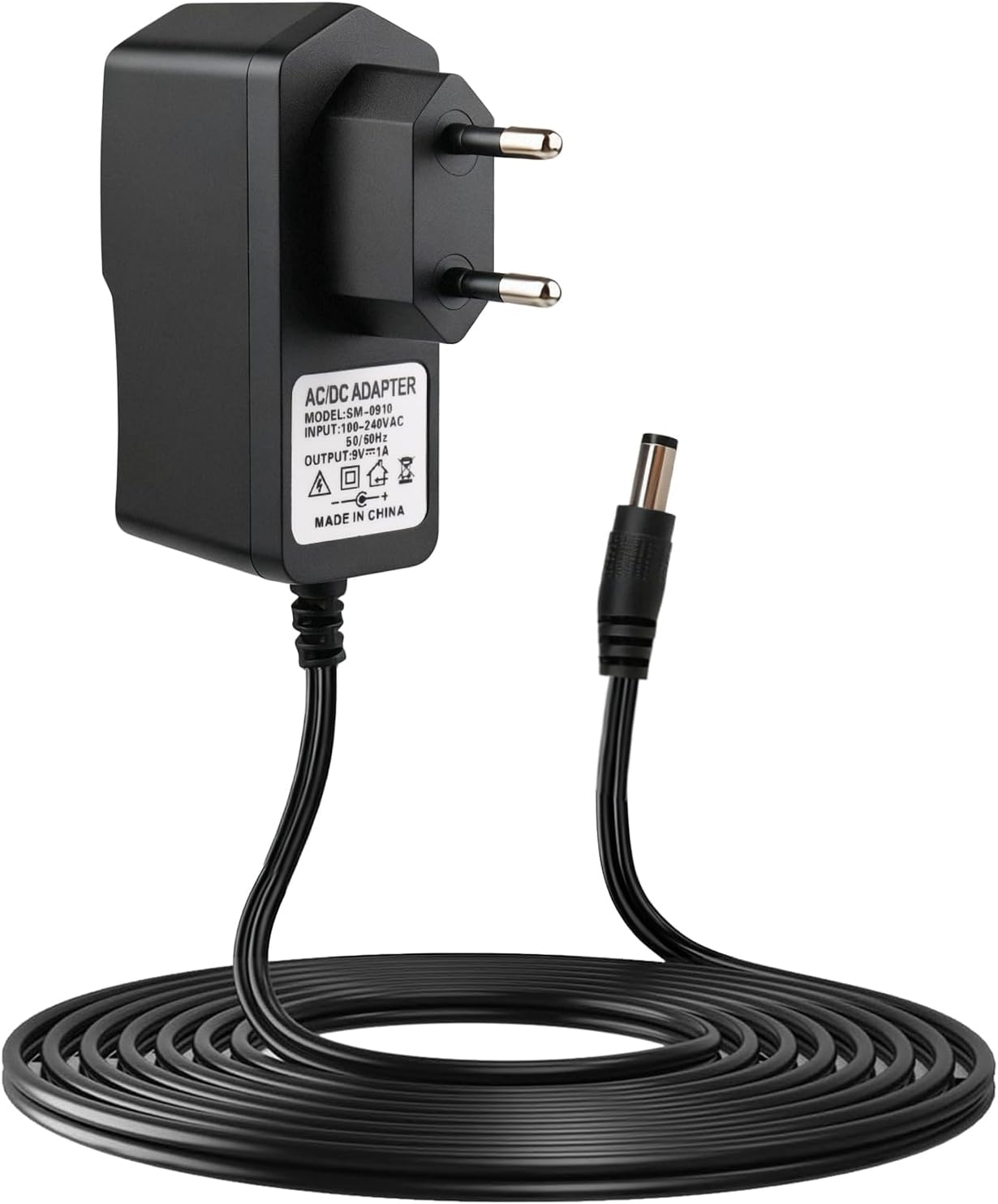 9v 1a Ladegerät Tp-link Tapo C100/a C200 C210 C310 C320ws Tc60 Tc70 Sicherheitskamera Cctv, Stromversorgung Mit Kabel 1m Für 360° Fhd Ip Wifi Intelligentes Schnelles Aufladen