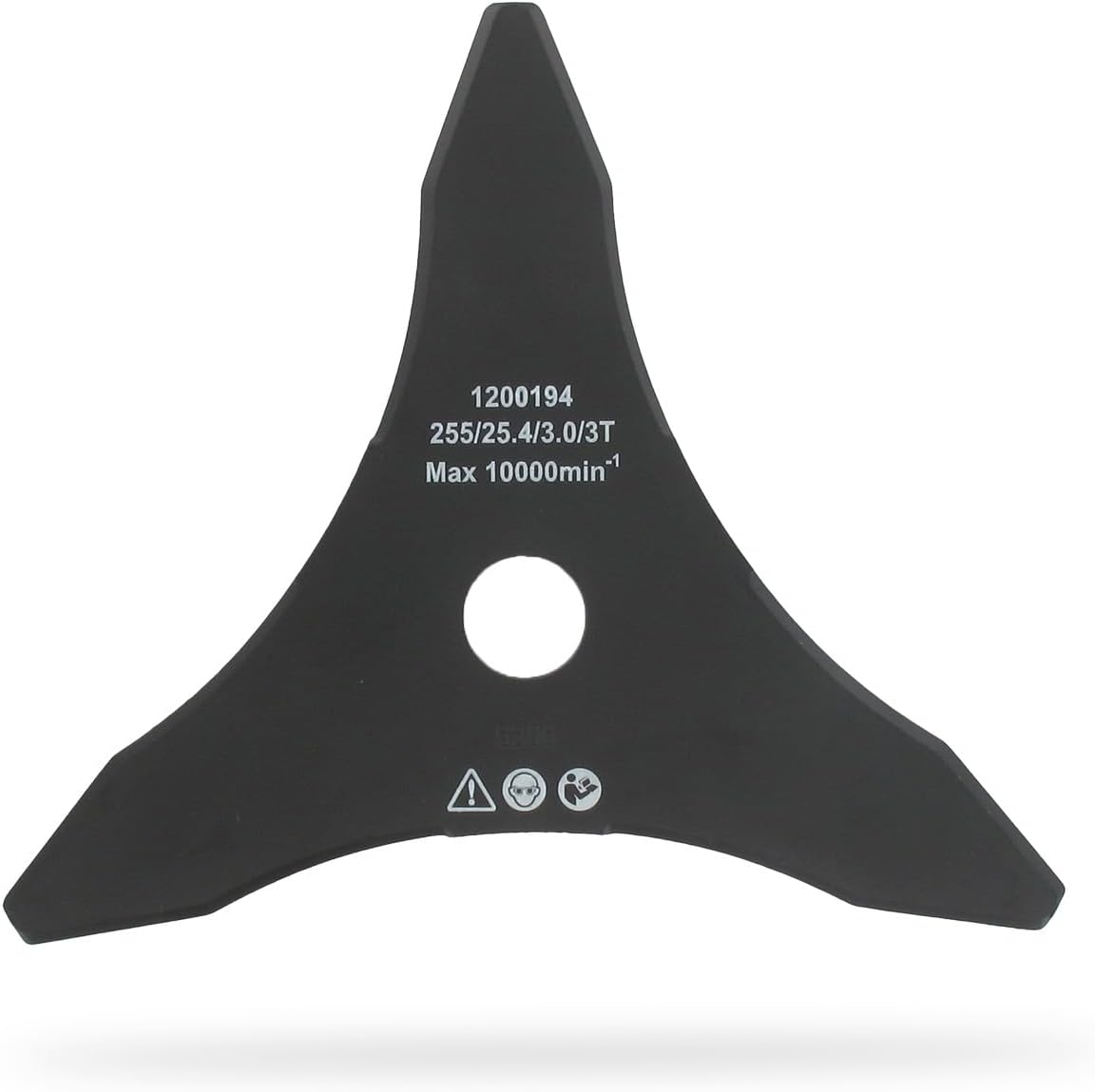 Greenstar – 3-zahn-sägeblatt – Geeignet Für Freischneider – 255 Mm Schnittlänge, 25,4 Mm Bohrung Und 3 Mm Dicke – Profiqualität