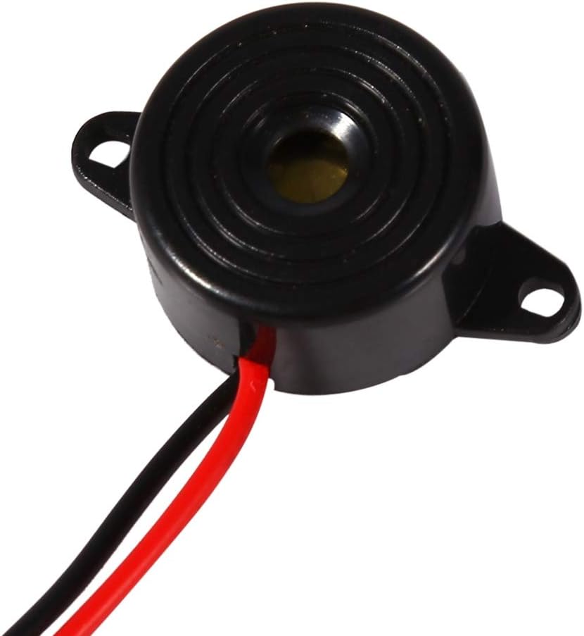 Sonnenalarm Dc 12 V 85 95 Db, Piézoelektrischer Alarm, Aktiver Sonnenalarm, Bip-sound, Kontinuierlicher Alarm