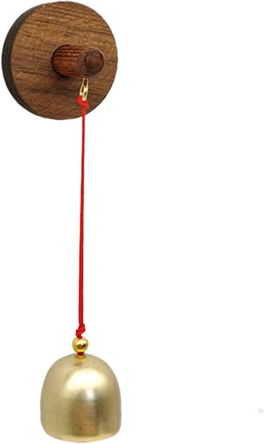 Ladenglocke, Türklingel Für Den Eingang, Türöffnungsglocke, Türöffnungs-windspiel Aus Holz, Kreative, Selbstklebende Vintage-glocke Für Den Geschäftseingang