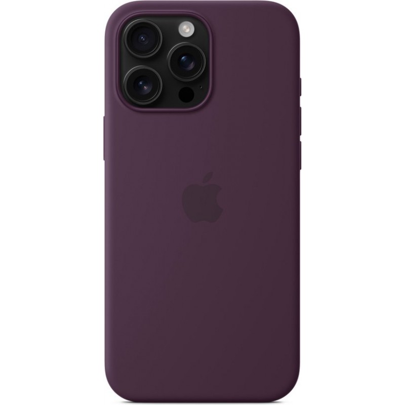 Silikonhülle Mit Magsafe Für Iphone 16 Pro Max – Violett-pflaume
