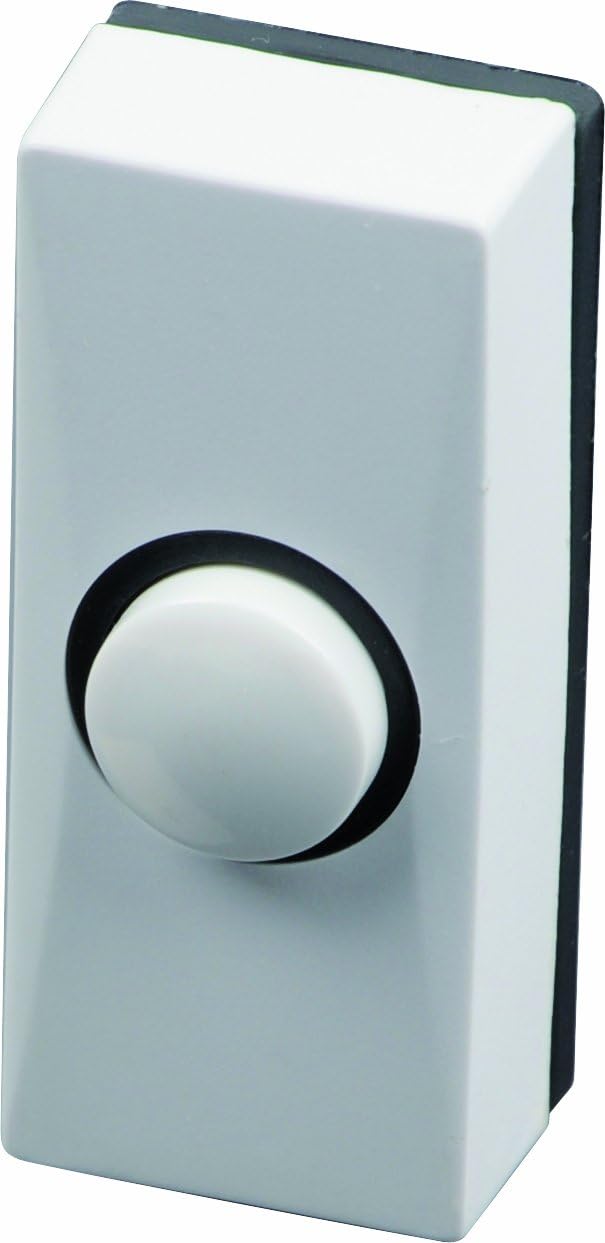 - Cac0023 - Kabelgebundener, Unbeleuchteter Druckknopf - Elektrische Außentürklingel Mit Gongfunktion - 12-24v Stromversorgung - Wetterfest (ip44) - Pushbell 7900