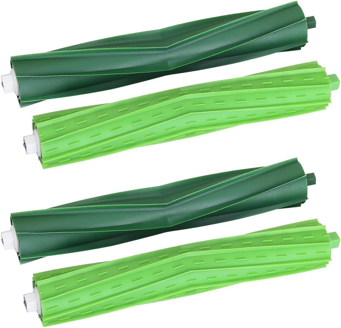 2 Brosses Multisurfaces In Caoutchouc Irobot I7 I7+ / I7 Plus I8 I8 Plus E5 E6 E7 Saugroboter, Teile Ersatzrouleau Für Roomba Serie E & I