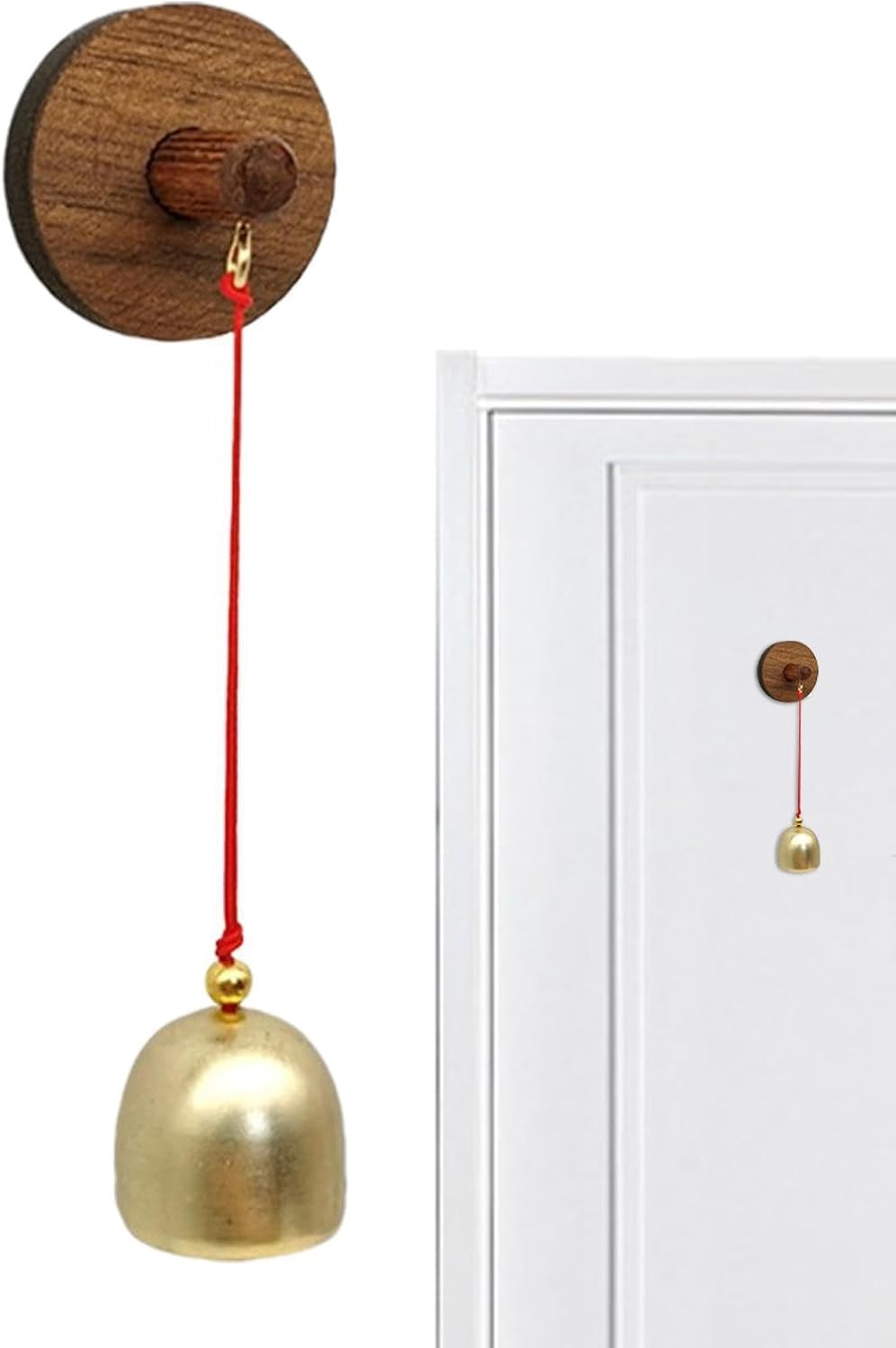 Carillon Porte Entrée Cloche De Commerçant Clochette Carillon Ouverture Porte Sonnette Porte D'Entrée Magasin Cloche Pour Ouverture De Porte - Créatif Vintage Unique Selbstklebend