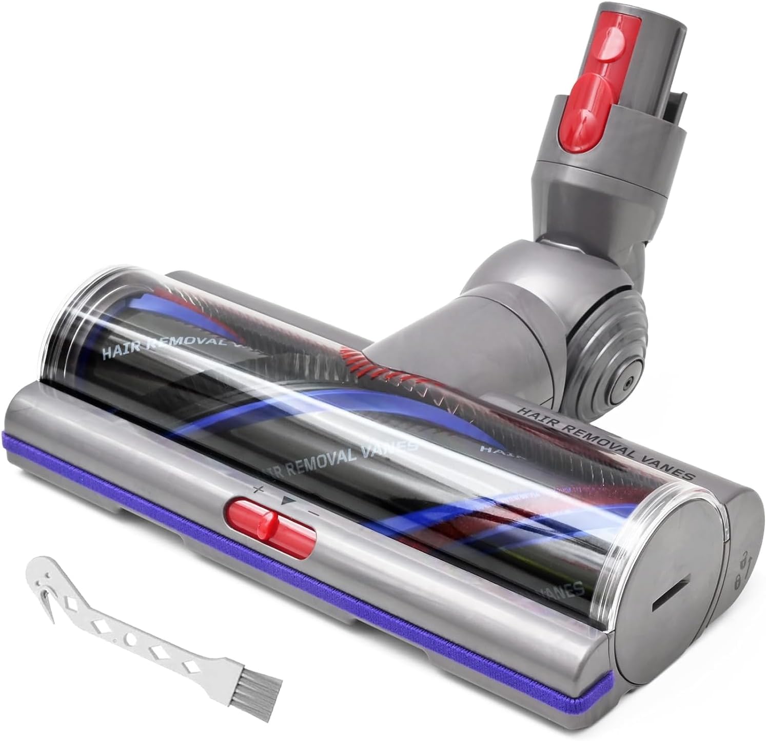 Brosse High Torque Dyson V11 V15 V10 V8 V7 Sv10 Sv11 Sv12 Staubsauger, Anti-enchurement Brosse Kompatibel Mit Sv10 Sv11 Sv12 Debit D'Air Einstellbar, Sols Lisses Und Tapis