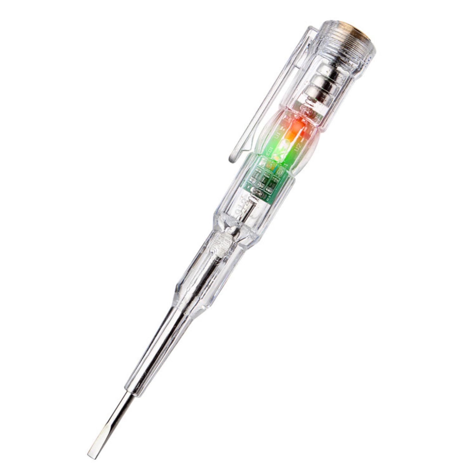 Tournevis Testeur, Stylo Testeur De Tension, Détecteur De Tension Électrique 70-250v, Testers Electric, Case Abs, For Reparation Of Circuit