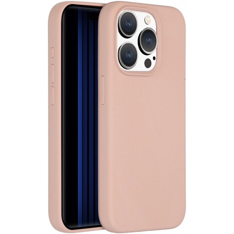 Schutzhülle Für Apple Iphone 15 Pro – Magsafe-kompatible Rückseite Aus Flüssigsilikon – Pink