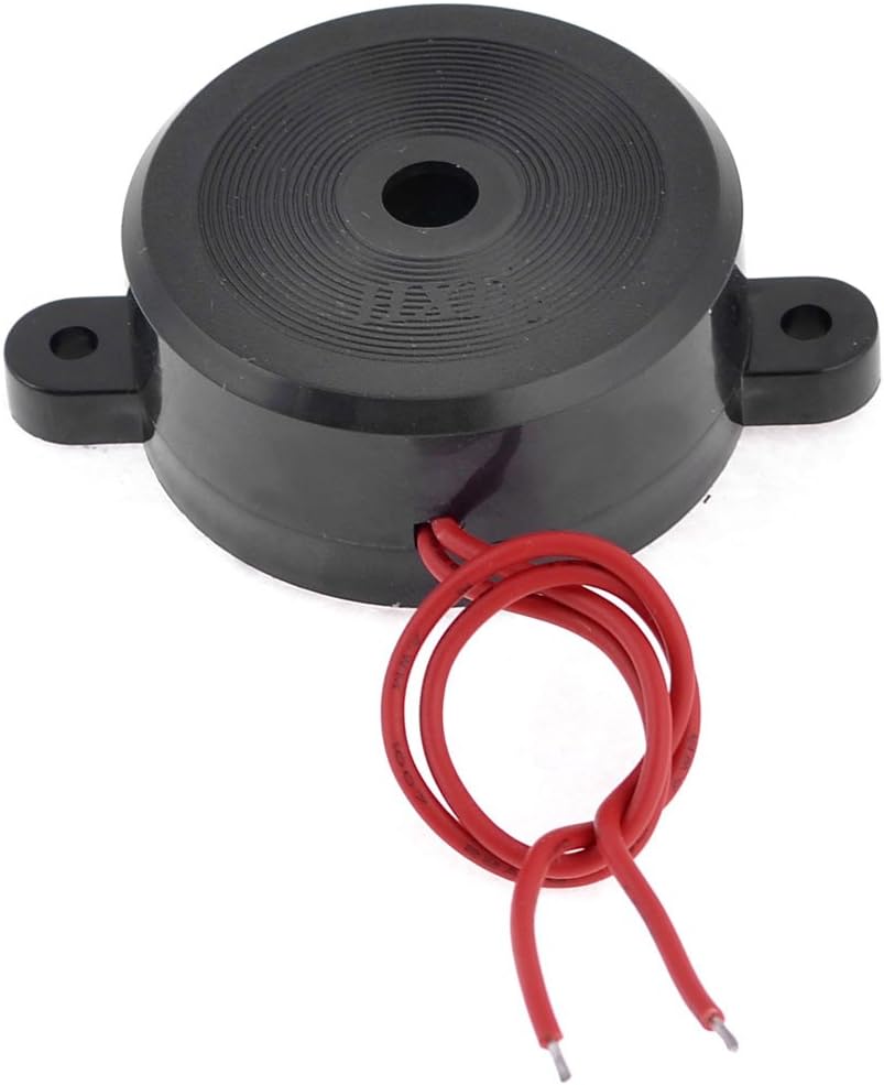 Sourcing Map Ac 220v Gehäuse Schwarz 2-draht Dauerbetrieb Elektronischer Industriesummer 105db