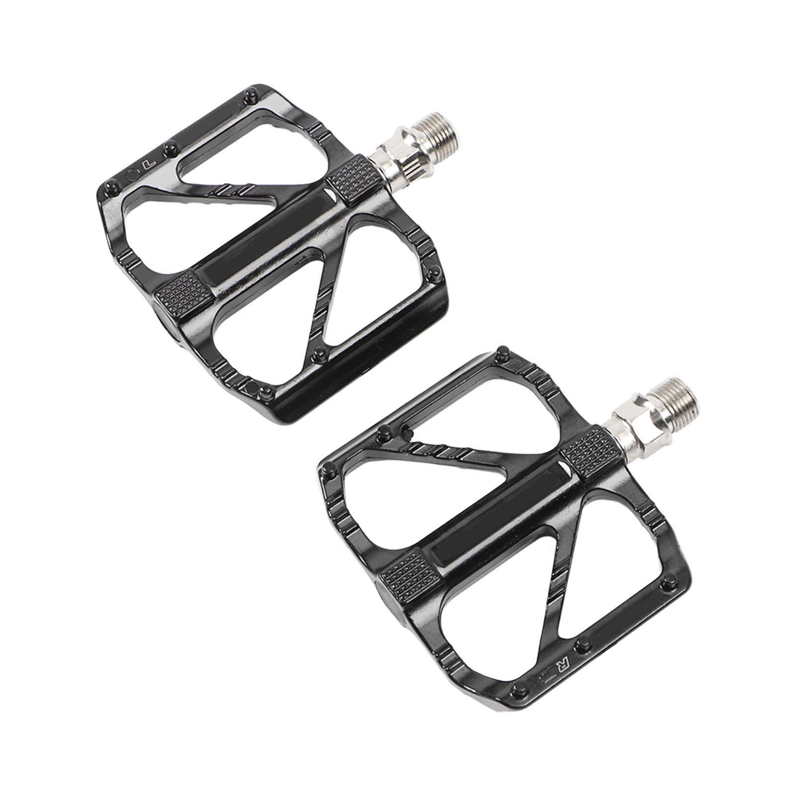 Set Aus 2 Fahrradpedalen Aus Aluminiumlegierung Mit Schnellspannlagern, Für Rennräder Und Mountainbikes
