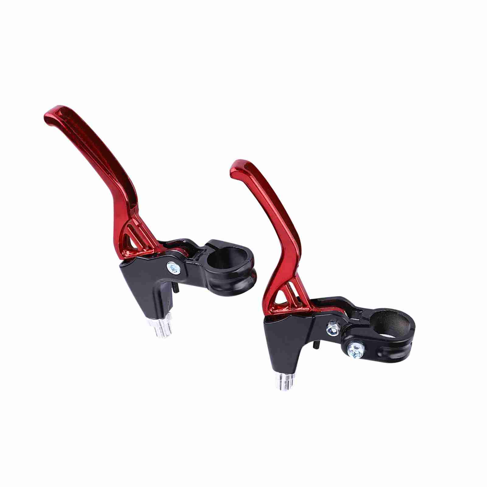 1 Paar Bremshebel Aus Aluminiumlegierung Für Mountainbikes (rot)