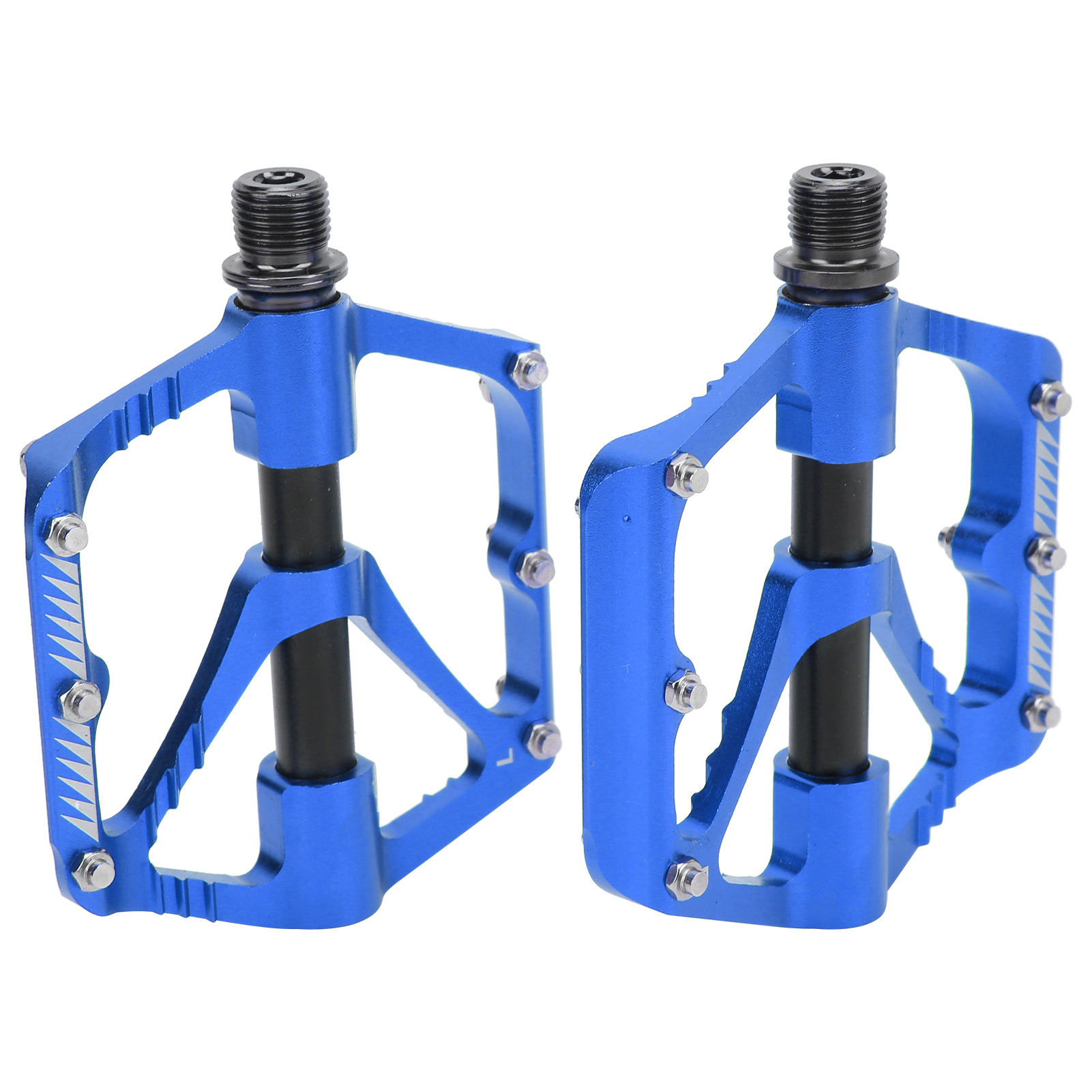 Wake Fahrradpedale Mit 3 Aluminiumlegierungslagern, Widerstandsfähig Und Langlebig, Für Mountainbikes (blaues Zubehör).