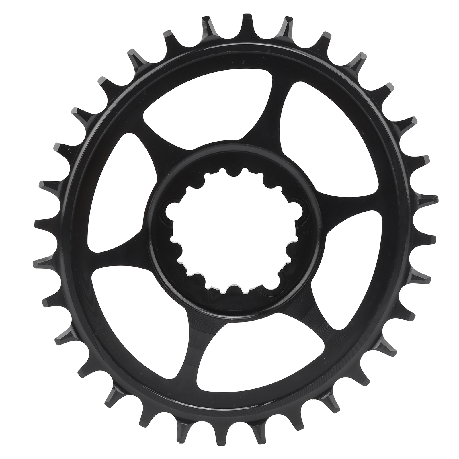 Ovales Kettenblatt Mit 32 Zähnen Und Positiven Sowie Negativen Zähnen Für Mountainbikes, Eagle Tooth-design, 3 Mm/0,1 Zoll