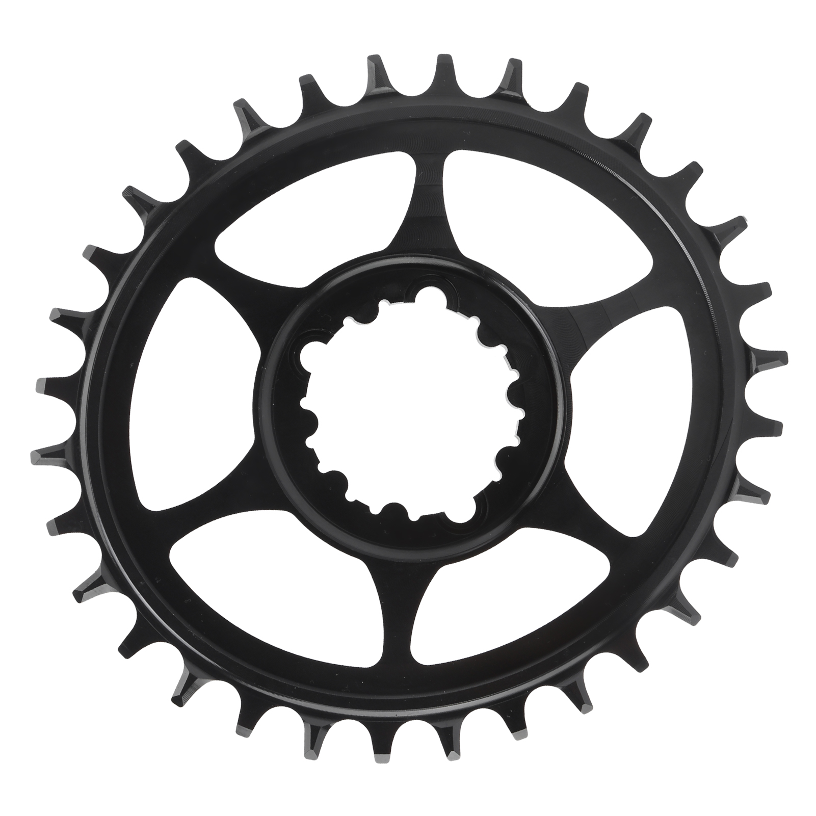 Ovales Kettenblatt Mit 32 Zähnen, Positive Und Negative Zähne Für Mountainbikes, Eagle Tooth-design, 6 Mm / 0,2 Zoll