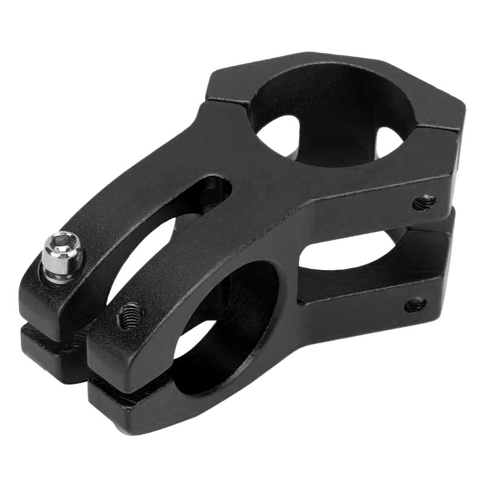 Lunje 31,8 X 45 Mm Mountainbike-vorbau, Hohler Aluminium-vorbau, Kurzer Riser, Schwarz