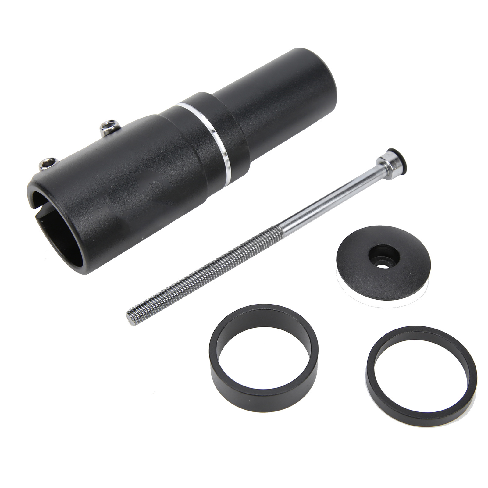 Enlee Fahrrad-vorbau-erhöhung, Gabelvorbauverlängerung Aus Aluminiumlegierung, Mountainbike-lenkeradapter, 115 Mm