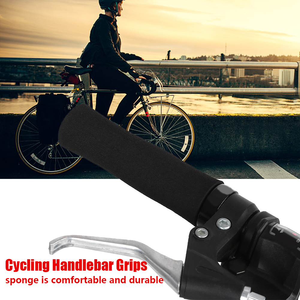1 Paar Fahrradlenker-endkappen Mit Diebstahlsicherung (schwarz)