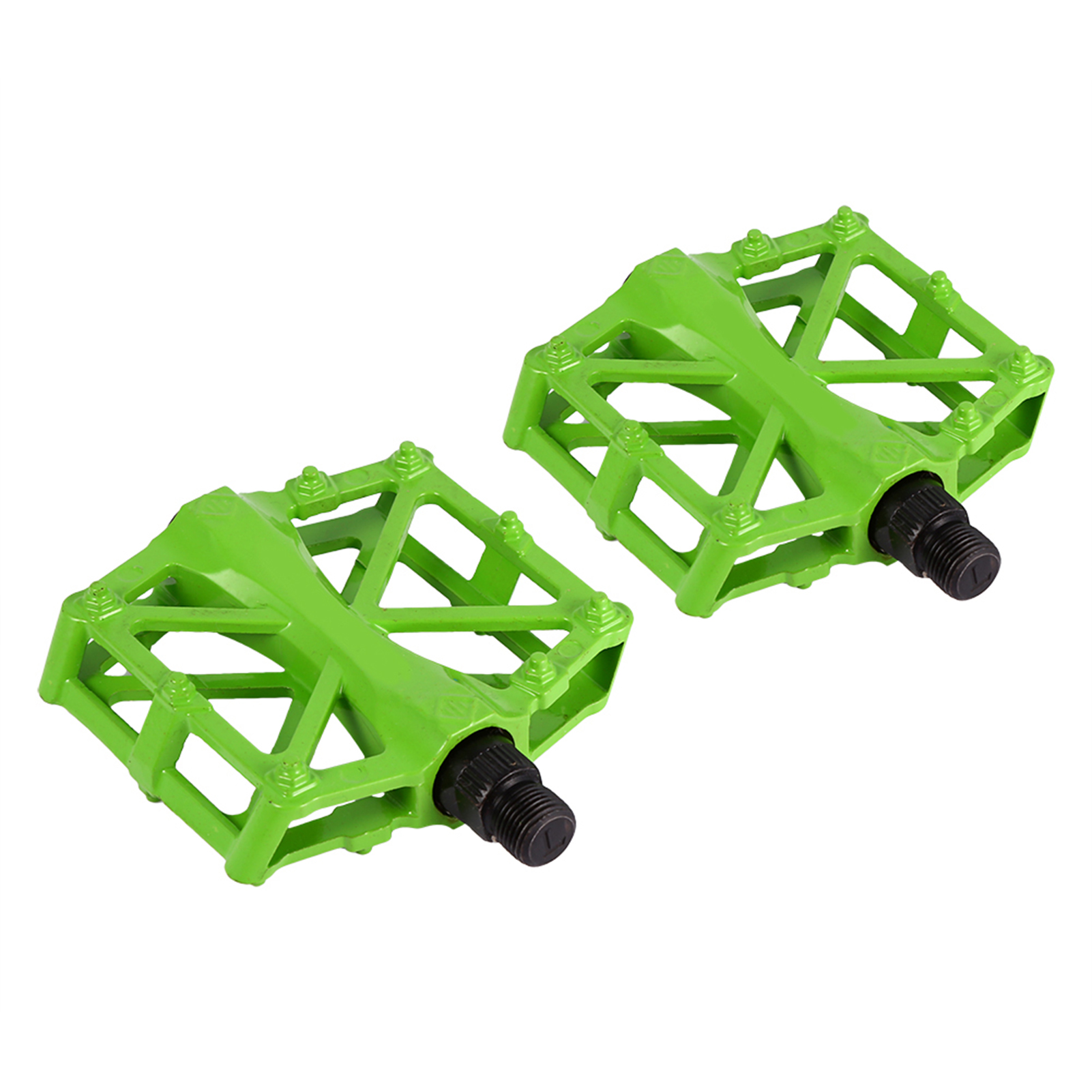 Paar Robuste, Rutschfeste Aluminium-fahrradpedale Für Mountainbikes Und Rennräder (grün)