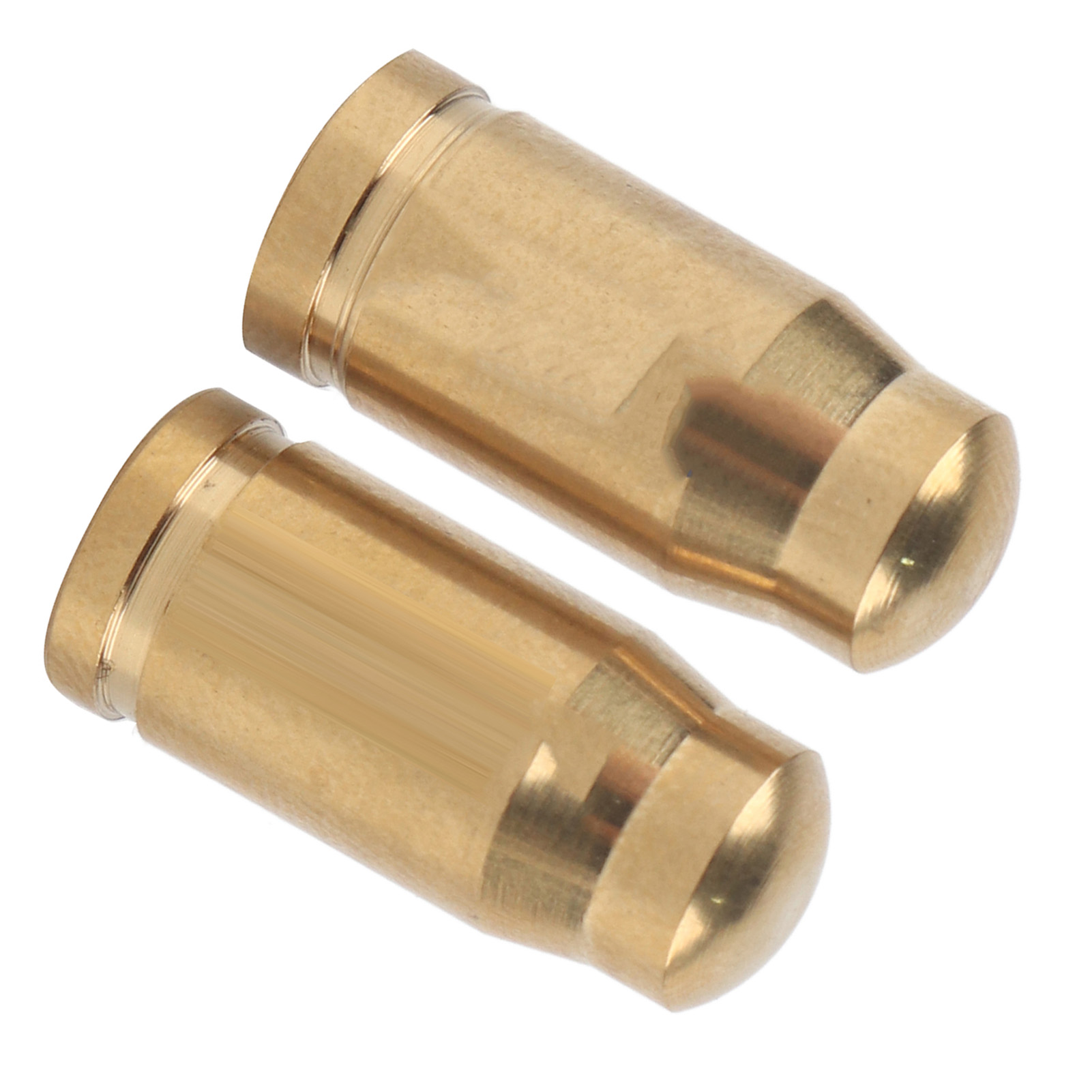 Set Mit 2 Tc4-ventilkappen Aus Titanlegierung Für Rennrad-/mountainbike-schläuche (gold)