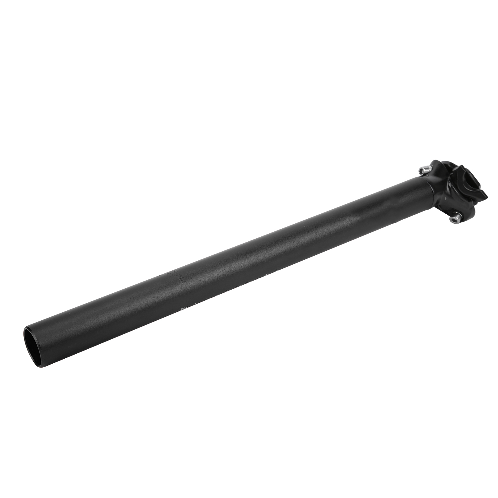 Lunje Verstellbare Mountainbike-sattelstütze Aus Aluminiumlegierung, 31,6 X 400 Mm, Schwarz