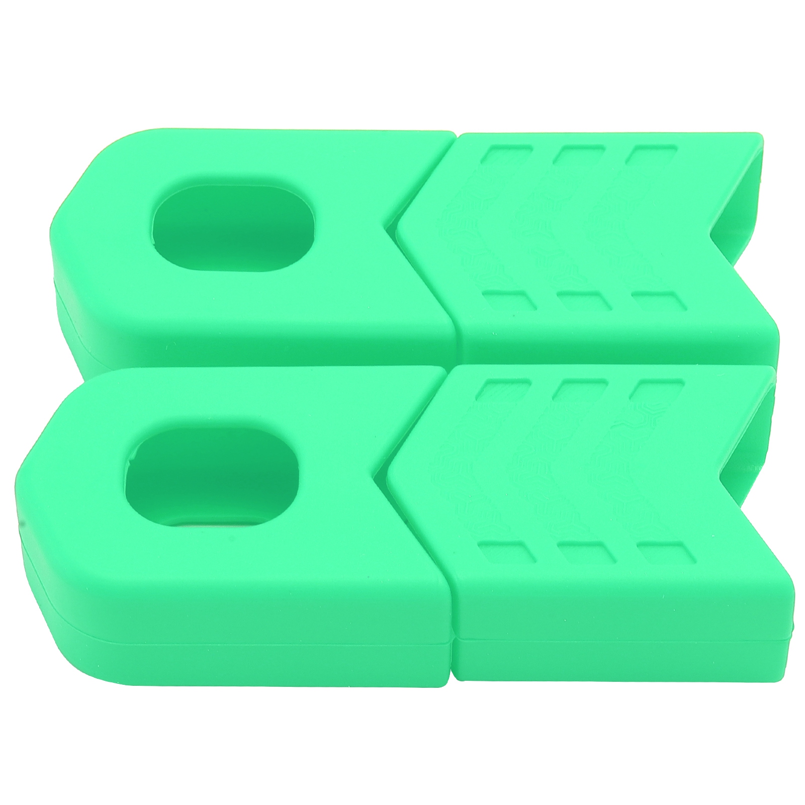 Set Mit 4 Grünen Silikon-kurbelschützern Für Fahrräder, Für Dh, Fr, Am Und Xc