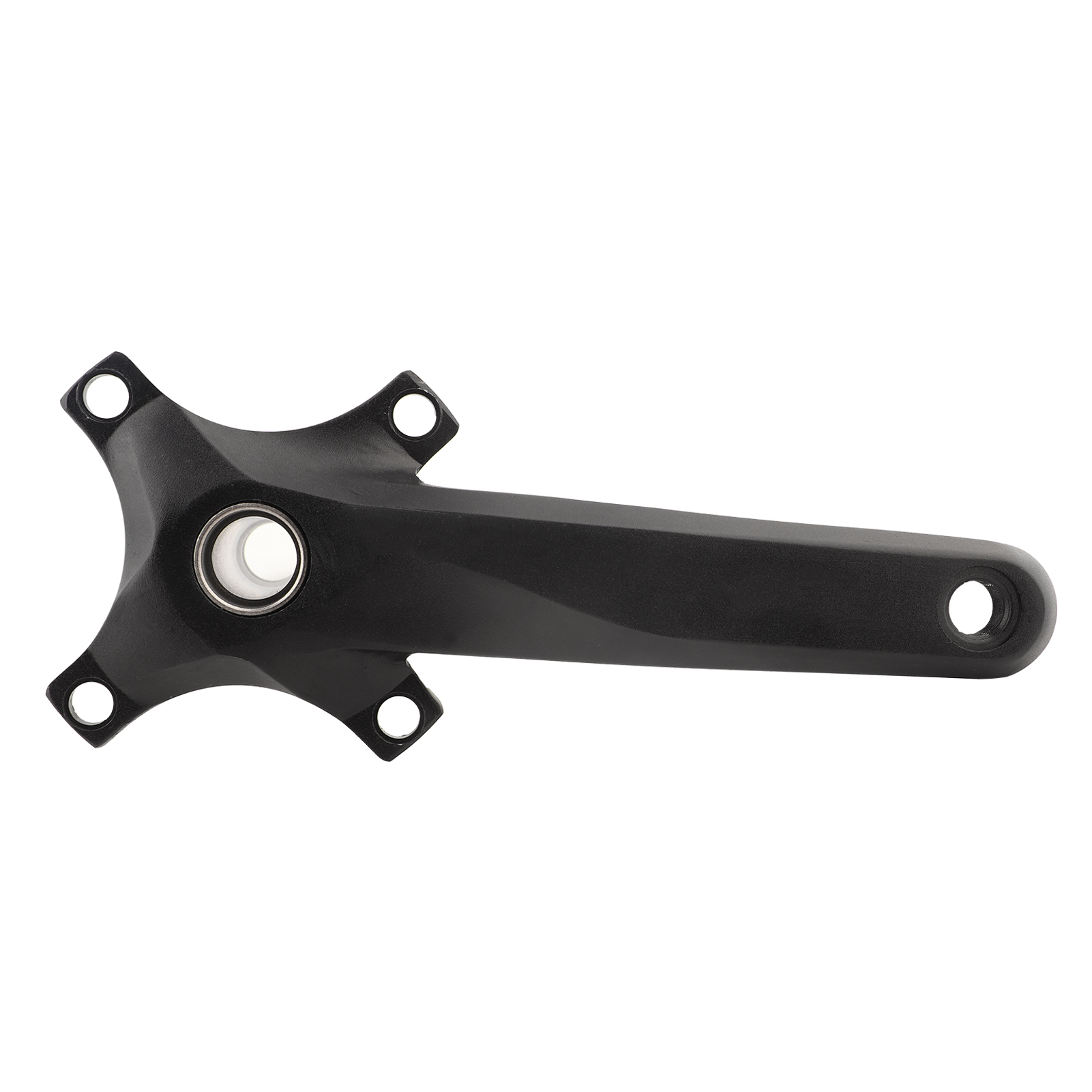 Hohle, Einteilige Kurbel Aus Aluminiumlegierung Für Mountainbikes (schwarz)