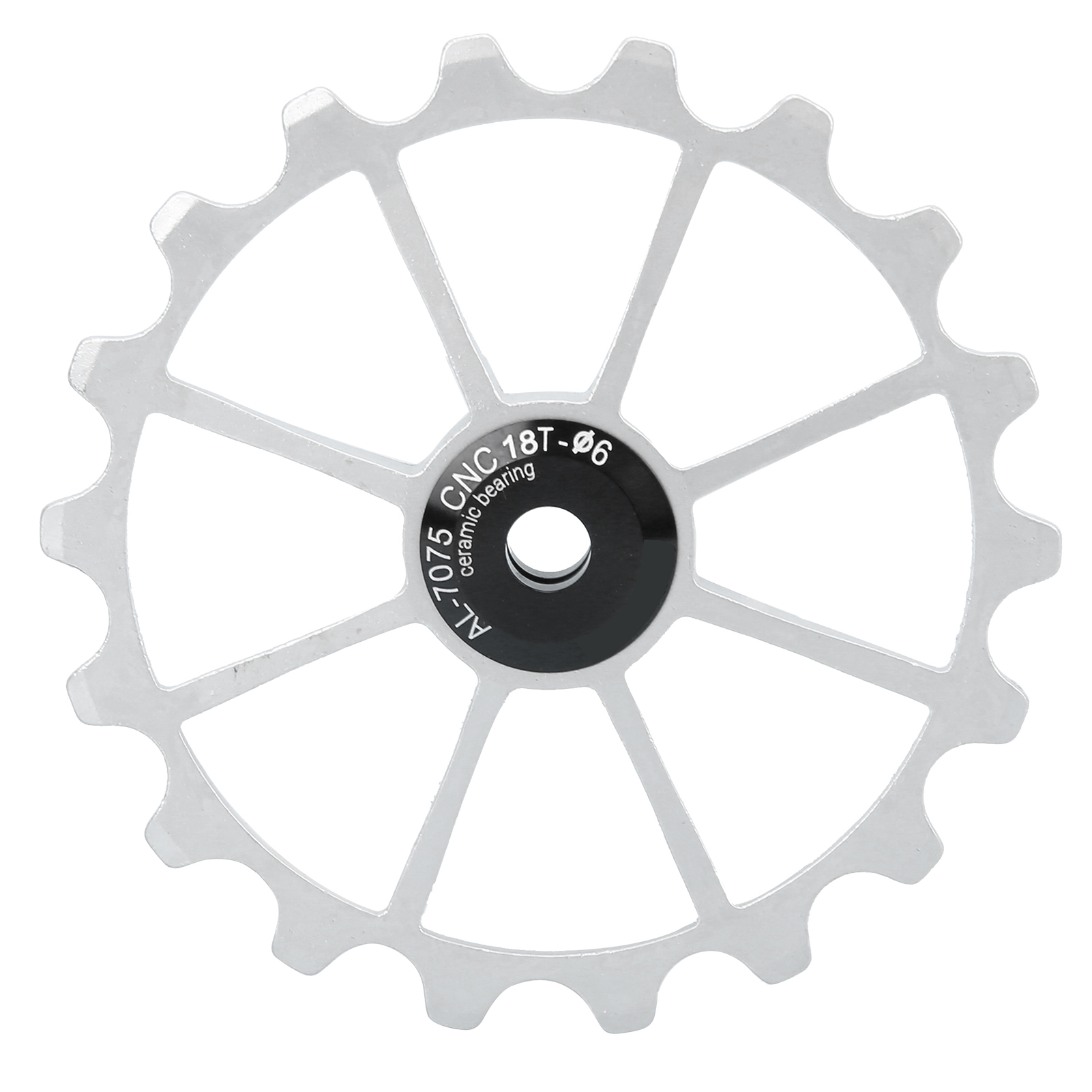 Meijun 18t Führungsrolle Aus Aluminiumlegierung Für Mountainbikes, Keramiklager, Hinterradrolle