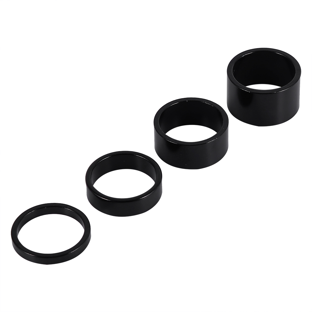 Lenkkopf-distanzstücke Aus Aluminiumlegierung Für Fahrräder, Erhältlich In 4 Farben, 4 Stück (5 Mm, 10 Mm, 15 Mm Und 20 Mm), Unterlegscheiben Für Vorbau Und Gabel.