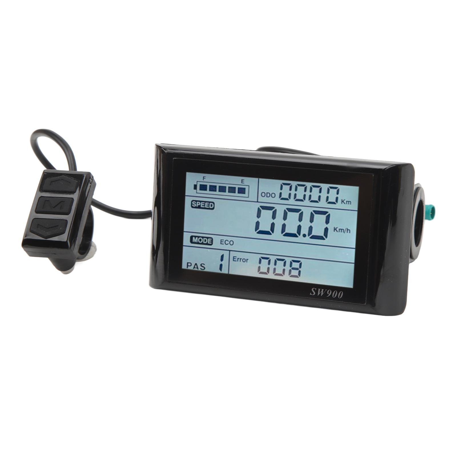 Lcd-bildschirm Für Elektrofahrräder, 5-polig, 24 V, 36 V, 48 V, Leicht Und Wasserdicht.