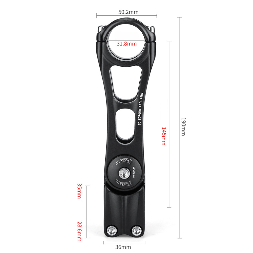 Verstellbarer Lenkervorbau ± 85° Für Mountainbikes Und Rennräder