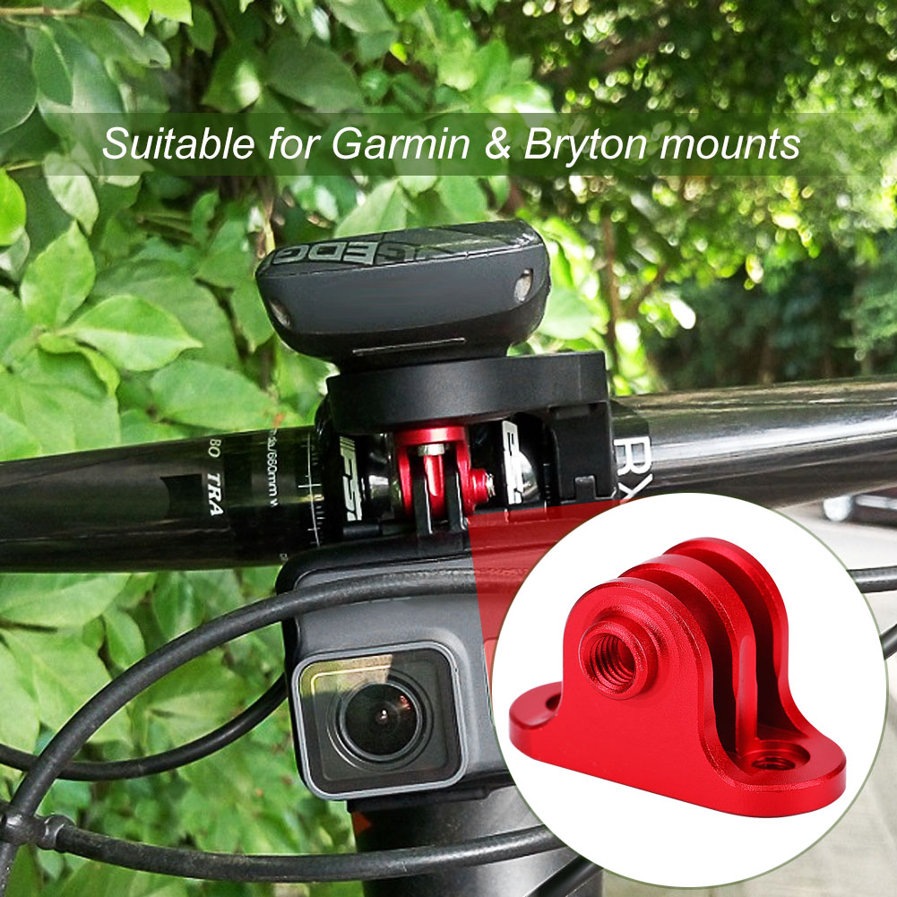 Metallhalterung Für Fahrradcomputer, Adapter Für Gopro-kamera (rot)