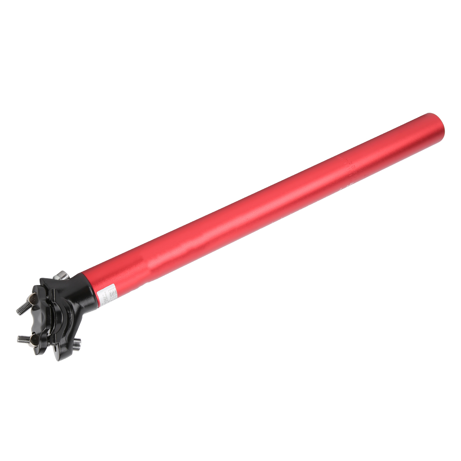 Lunje Verstellbare Mountainbike-sattelstütze Aus Aluminiumlegierung, 30,9 X 400 Mm, Rot
