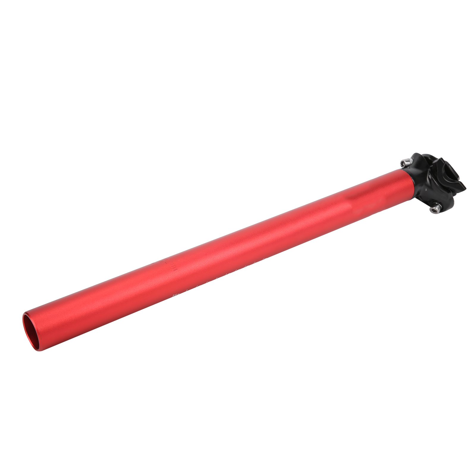 Lunje Verstellbare Mountainbike-sattelstütze Aus Aluminiumlegierung, 31,6 X 400 Mm, Rot