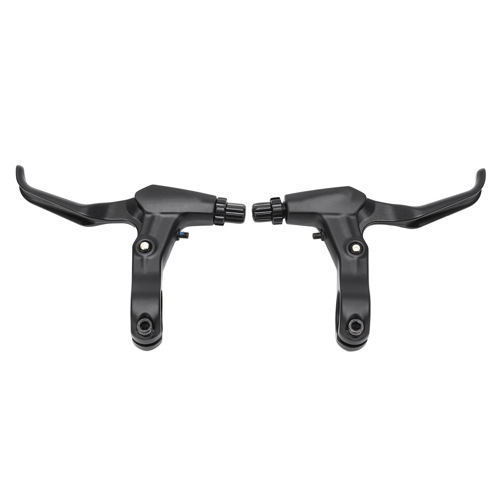 Set Mit 2 Bremshebeln Aus Aluminiumlegierung Für Falträder Und Mountainbikes, Schwarze Ersatzteile