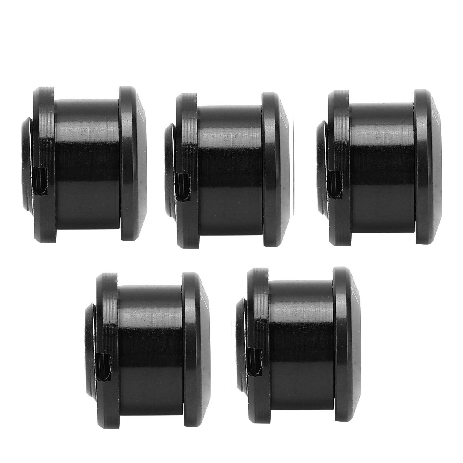 Satz Mit 5 Einzelnen Kettenblattschrauben Aus Aluminiumlegierung Für Mountainbikes, Schwarz.