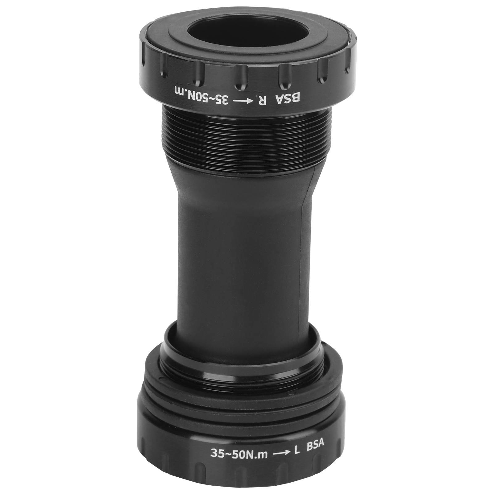 1,37 X 24-zahn-kettenblatt Für Rennräder Und Mountainbikes, 68–73 Mm Tretlagergehäuse, Aluminiumlegierung, Schwarz