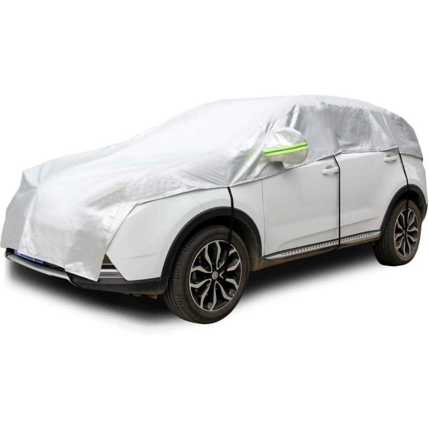 Auto Halbgarage Abdeckplane Wasserdicht Winter Sommer Schneefest 4m-4.35m