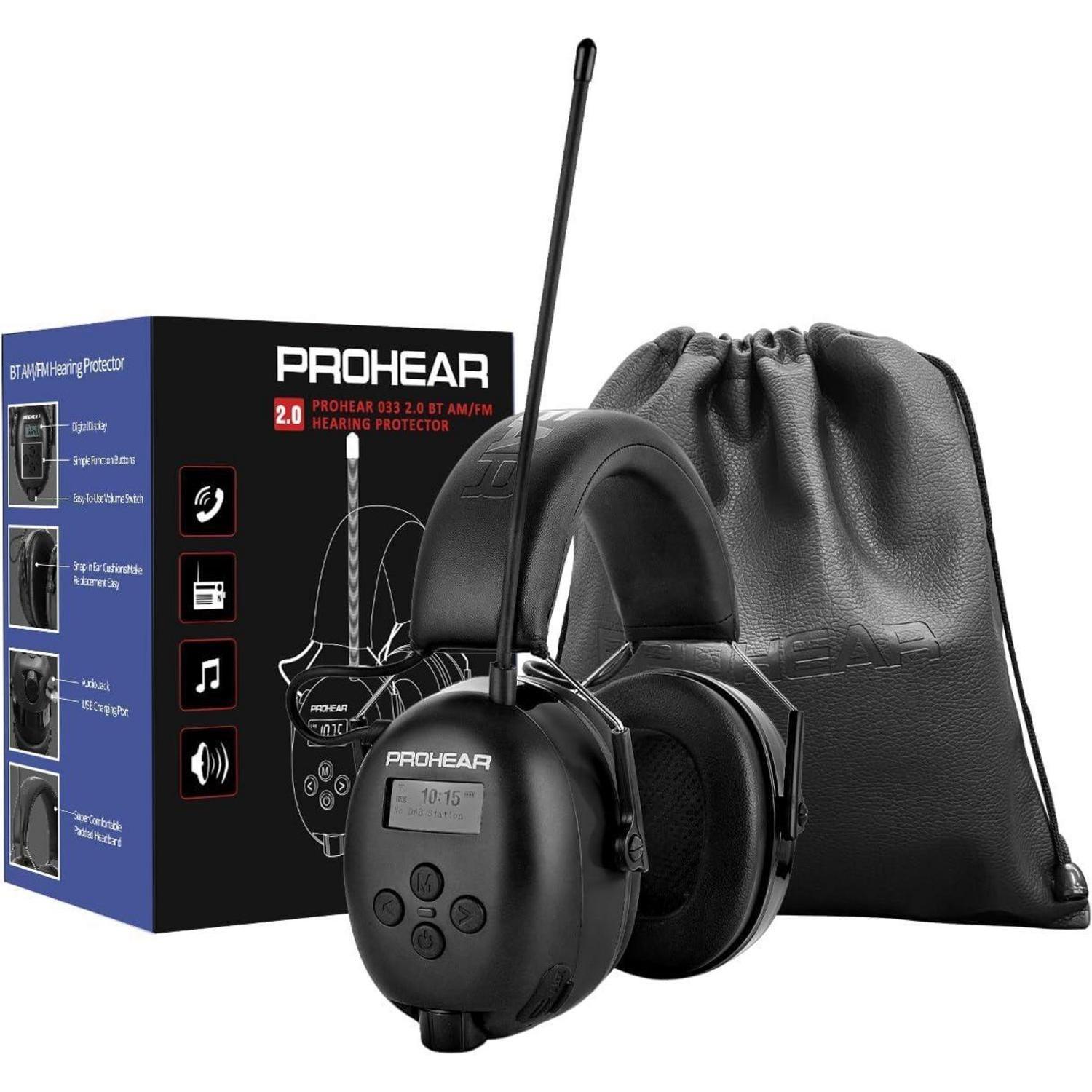 Gehörschutz Snr31db Bluetooth Radio Fm Am Lärmschutz Schwarz-type-c