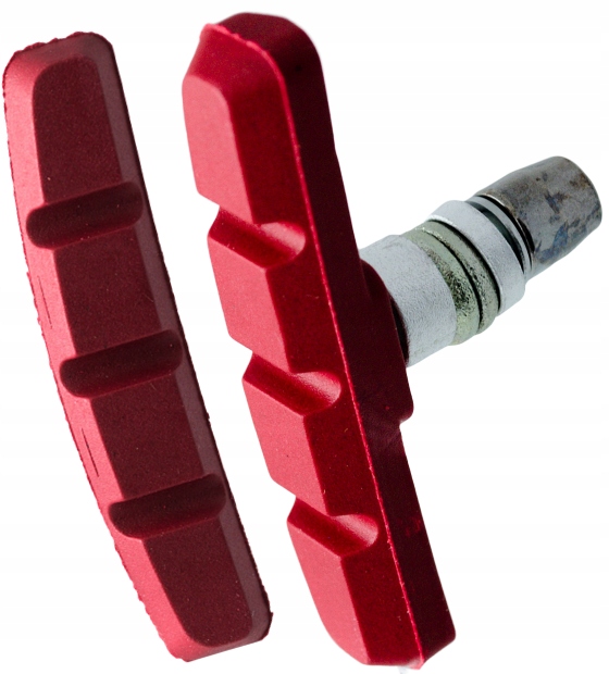 Baradine V-brake Bremsbeläge 947v Rot 70