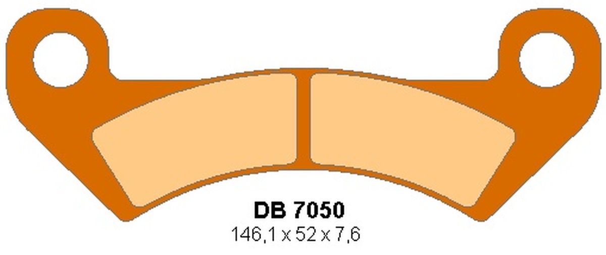 Delta Bremsbeläge Vorne Für John Deere Xuv 325/825/850/855 Gator '10-'11, Hpx Gator '10-'11