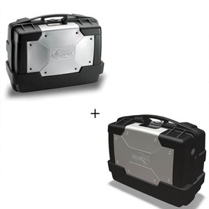 Kappa Seitenkoffer 33l Monokey Kgr33 Garda (paar = 2 Stück) + Zusätzliches Schloss