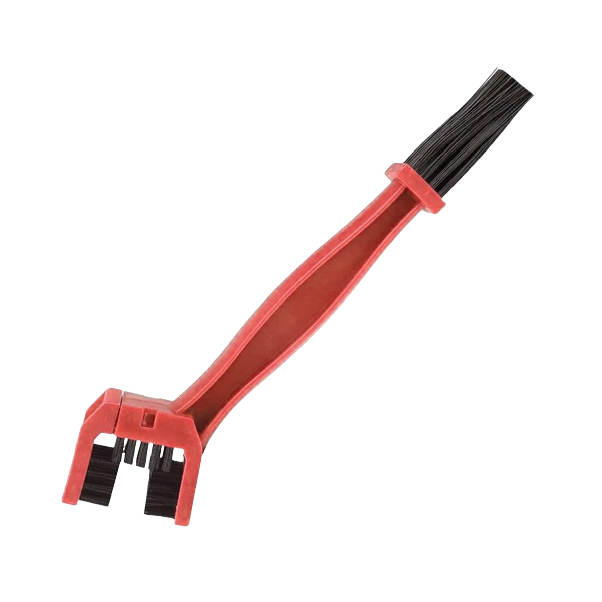 Biketec Kettenreinigungsbürste 25,6 Cm X 6 Cm X 3,2 Cm Rot
