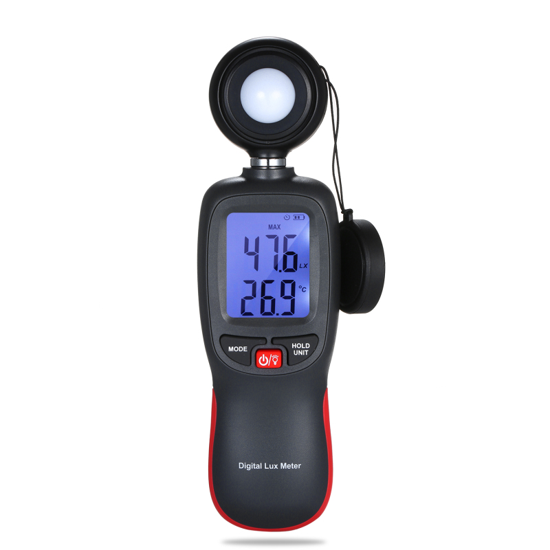 Tragbares Digitales Luxmeter Mit Lcd-bildschirm, Mini-luminometer, Photometer, Lichtmesser 0–200.000 Lux Mit Max/min/datenhaltemodus