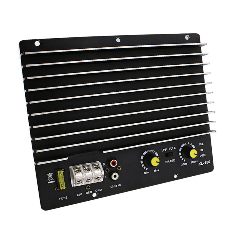 12v 1000w Auto-audio-verstärkerplatine Für Subwoofer, Kompatibel Mit Diy-audiosystemen Und Autoradios Kl-180