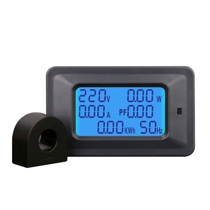 Digitales Voltmeter (100 A), Lcd-energiezähler, Leistungsfaktormesser (5 Kw), Frequenzmesser, Voltmeter, Amperemeter, Wattmeter, Prüfgerät, Detektor Und Anzeige